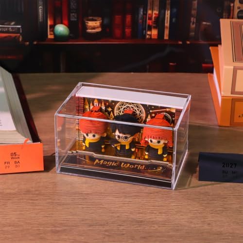 2027 3D Paper Carving Desk Calendar With LED Light - Image 4