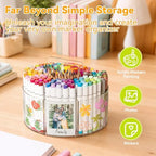 Ohuhu 360° Rotating Acrylic Marker Storage Organizer for Alcohol Markers - Image 6