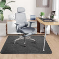Sycoodeal Office Chair Mat for Hardwood & Tile Floor, 40" x 48" Heavy Duty Computer Gaming Chair Mat for Rolling Chairs Non-Curve, Anti-Slip, Floor Protector for Home Office (Black) by SYCOODEAL