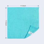 HOMEXCEL Microfiber Cleaning Cloth 600 Pack, Microfiber Towel for Cars, Lint Free, Scratch-Free, Highly Absorbent, and Cleaning Rags for House, Window and Glass, Cars, TV Screen 11.5 X11.5 inch - Image 2