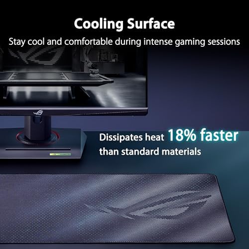 ASUS ROG Sheath II XXL Gaming Mouse Pad, 35.4” x 15.7”- Black - Image 5