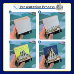 3D Calendar 2027,Time Piece Calendar 2027,Castle 3D Art Notepad Calendars,3D Memo Pad,Tear Away Calendars,Christmas Gift,New Year Gift/paper sculpture calendar (Cinderella Castle) - Image 6