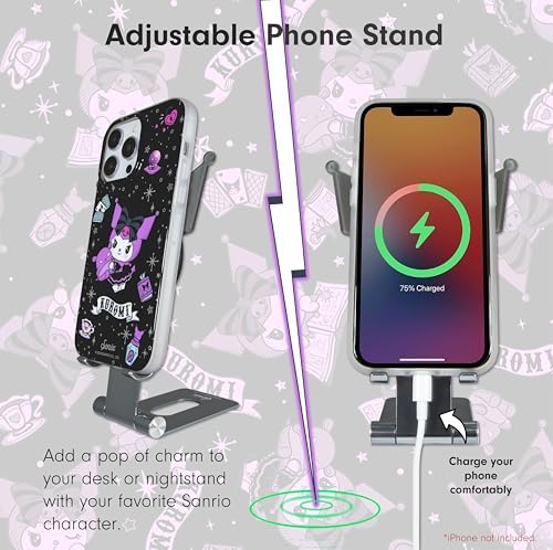 Sonix x Sanrio Character Phone Stand | Adjustable Cell Phone Holder, Desk Stand, Dock | Kuromi - Image 4