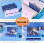 3D Memo Pad, 3D Calendar 2027, Time Piece Calendar, Tear-Off Calendars 2027, 3D Paper Carving Art Memo Pad, Art Carving Sticky Notes for Office Home Gifts Ornaments (Mount Kailash) - Image 6
