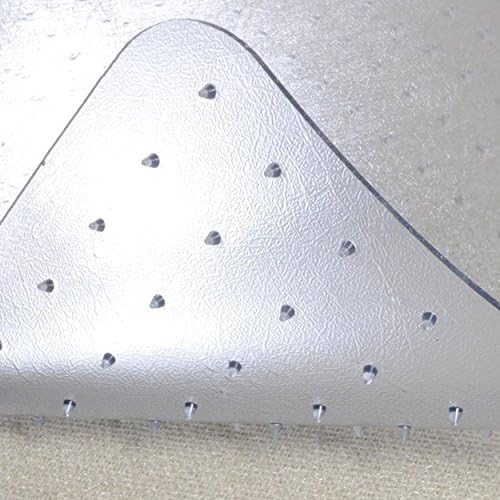 Dimex Office Chair Mat for Low‑Pile Carpet – 45" x 53" Clear Desk Floor Protector with Lip, Smooth Glide PVC for Rolling Chairs - Image 3