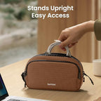 tomtoc Electronic Organizer Travel Case Performance, Dual Compartment Bag - Image 4