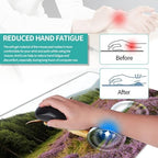 Keyboard Mouse Pad Set, Extended Gaming Mouse Pad+Ergonomics Keyboard Wrist Rest Support, Memory Foam, Easy Typing Pain Relief, 4Pcs XL Ultra Thick Desk Mat,Highland Cow - Image 5