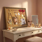 Vintage Cork Bulletin Board for Cherished Memories Jewelry Organizer - Image 4