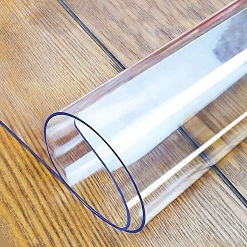 LovePads Clear Table Cover Protector 54 x 72 Inch, 2mm Thick Plastic Mat by LovePads