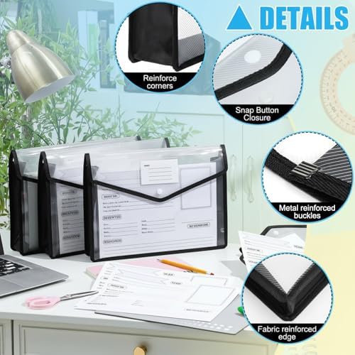 Motipuns 14 Pack K-12 School Memory Box Back to School, Black - Image 5