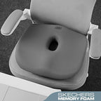 Skechers Seat Cushion Memory Foam,Donut Pillow Office Chair Cushion for Tailbone Pain Relief,Butt Pillow for Office Chair,Car seat Cushion,Long Sitting Office Workers,and Car Drivers,Grey - Image 4