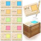 Kosiz 10 Set Wooden Sticky Note Holder Kit by Kosiz