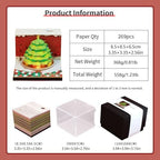 3D Calendar 2027,Time Piece Calendar 2027,Christmas tree 3D Art Notepad Calendars,3D Memo Pad,Tear Away Calendars,Christmas Gift,New Year Gift (Green Christmas tree) - Image 3