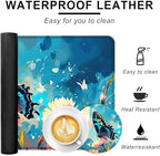 Large Keyboard Mouse Pad Set, Extended Mouse Pad+Keyboard Wrist Rest Support, Memory Foam Ergonomic Easy Typing, 4Pcs (31.5×11.8 in) Desk Pad Set for Office Home,Flowers and Butterflies - Image 2