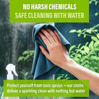 E-Cloth Window and Glass Cleaner Kit, Just Add Water - 4 Kits - Image 3