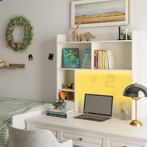 ChooChoo Desktop Bookshelf with Lights and 5 Shelves and 1 Drawer - Image 6