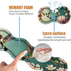 4 in 1 Ergonomic Keyboard Wrist Rest & Mouse Pad Wrist Rest Set, Large XXL Gaming Desk Mat 31.5"x 11.8" with Non-Slip Base, Memory Foam for Home Office Study Gaming, Hummingbird Flowers - Image 5
