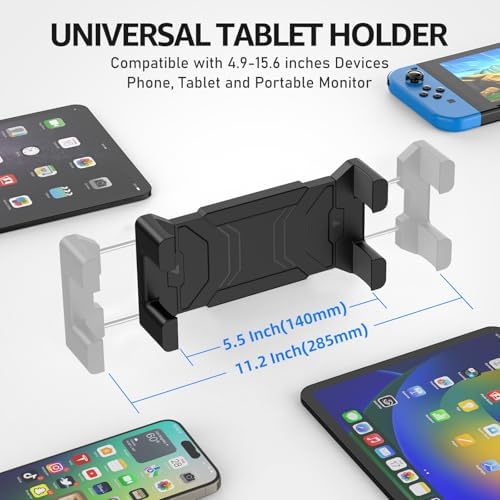 Urmust Tablet Wall Mount Holder for iPad, 4.7-15.6" - Image 7