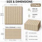 Stripe Felt Bulletin Board Tiles, Cork Board Alternative 48 x 36 in - Image 2