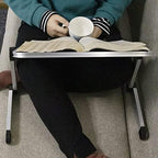 Extra Large Adjustable Book Stand for Bed and Sofa - Multifunctional Laptop Holder With Page Clips, Ergonomic Multi-Height Angles, Portable for Heavy Textbooks and Cooking - Image 6