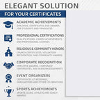 200 Certificate Paper 8.5 x 11 for Printing - Blank Certificate Papers for Award Certificates & Diploma Paper - Premium White Award Papers Cardstock for Awards & Certificates Graduation - Image 3