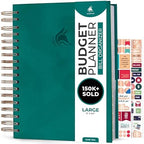 Clever Fox Budget Planner & Monthly Bill Organizer, Large Dark Teal by CleverFox