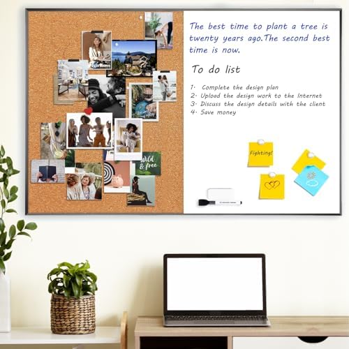 ARCOBIS Cork Board White Board Combo - Image 5