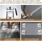 Office Chair Mat for Carpet, Clear PVC Desk Chair Mat - 36" X 48" - Image 6
