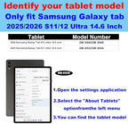 Case for Samsung Galaxy Tab S11 Ultra/S12 Ultra 14.6" 2025/2026 - Image 2