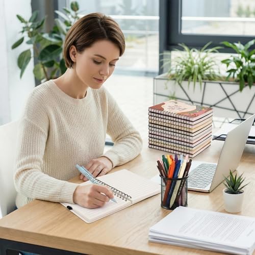 Sprial Notebooks with Pens Bulk, 48 Pack, 5.5 x 4.7 Inch Aesthetic - Image 5