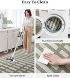chakme Office Chair Mat for Hardwood Floor, 48"x36" Easy Glide Computer Desk Mat Protector for Rolling Chair Under Desk Rug Nonslip Backing, Machine Wash, (Dark Brown Plaid) - Image 5