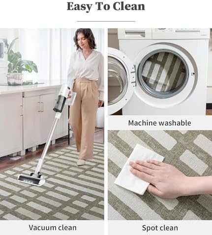 chakme Office Chair Mat for Hardwood Floor, 48"x36" Easy Glide Computer Desk Mat Protector for Rolling Chair Under Desk Rug Nonslip Backing, Machine Wash, (Dark Brown Plaid) - Image 5