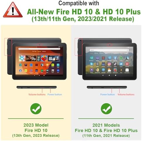 Fintie Folio Case for Amazon Fire HD 10 & 10 Plus 13th/11th Gen 2023/2021 - Image 2