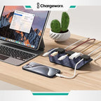 Magnetic Cable Organizer 4 Pack, Weighted Non-Adhesive Cord Holder for Desk - Image 7