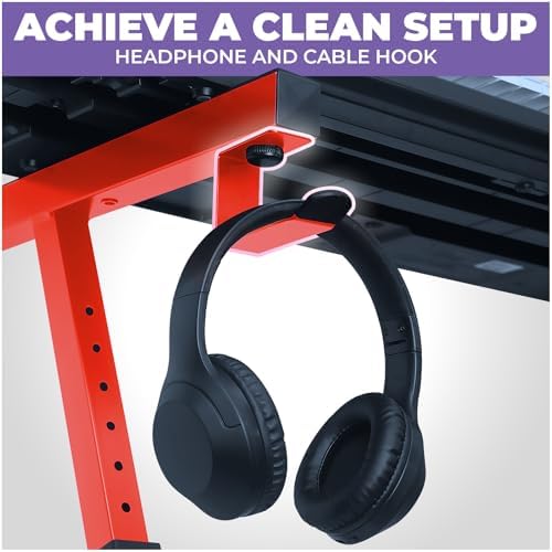 Liquid Stands Keyboard Stand w/ Wheels - Z Style Adjustable & Portable Professional Heavy Duty Digital Piano Stand - Fits 54-88 Key Electric Pianos - Sturdy Rolling Musical Keyboard Stand (Red) - Image 5