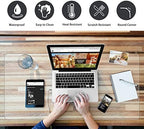24 x 36 Inches Clear Desk Pad Blotter Plastic Transparent Desk Mat for Desktop PVC Vinyl Table Pad Easy Clean Desk Cover Protector for Writing Desk Tabletop Office Computer with Mouse Pad - Image 2