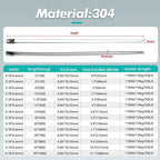 Metal Zip Ties 35 inch 304 Stainless Steel Locking Cable 250LB 900mm 100pcs Heavy Duty Exhaust Wrap Multi Purpose Binding for machinery, vehicles, farms, cables, pipes,Fence - Image 6