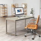 SHW 55-Inch Commercial-Grade Office Computer Desk, Maple - Image 2