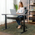 36"x48" Office Chair Mat for Hardwood Floor, Non-Slip Washable Dark Brown - Image 2