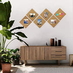SUNGIFT Cork Board 12"x12" - 1/2 Inch Thick Self-Adhesive Tiles, 6 Pack - Image 5
