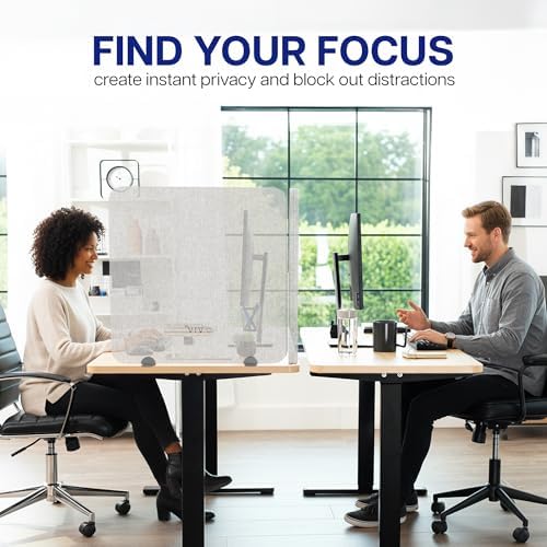 VIVO Gray Freestanding 60 x 24 in Privacy Panel, PP-1-V060G-S - Image 4
