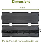 Perfect POSTURE Mesh Cable Management Tray Under Desk Cord Organizer - 38" - Image 4