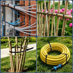 Zip Ties Heavy Duty Assorted Sizes(8”+12”+18”+24”), 400 Pack,Large Black Cable Ties,Multi-Purpose Self-Locking Nylon Cable Cord Management, Long Plastic Wire Ties for indoor and outdoor use. - Image 4