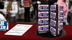 Marketing Holders Rotating Business Card Holder 32 Pocket Clear Acrylic Pockets and Black PVC Backing Counter Organizer for 3.5" x 2" Gift Cards - Image 3