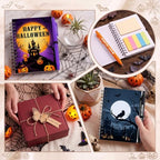 Halloween Notebooks with Pens Bulk, 24 Sets, 5.5 x 4.7 In, Neon - Image 6