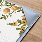 Desk Calendar 2026 with Desktop Mat, Cabbrix Large Desk Pad Calendar 21 x 17 Inch with Planner Template Stencil Set Cover 18 Months Runs From July 2026 to December 2027, Floral Design Calendar 2026 for Home School and Office - Image 4