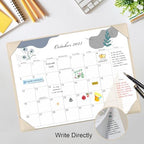 Desk Calendar 2026-2027 with Desktop Mat,22x17'' Large Desktop Pad Calendar - Image 4
