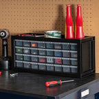 IRIS USA 32-Drawer Tool Organizer, Nuts & Bolts, Small Parts, Black - Image 2