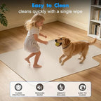 Office Chair Mat for Carpet - 36x48 Inch Heavy-Duty Protection for Low Pile Plastic Computer Desk Floor Protectors for Chairs - Image 3
