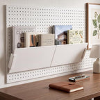 2 PCS Magnetic Wall File Organizer, Hanging Metal Wall File Holder - Image 4